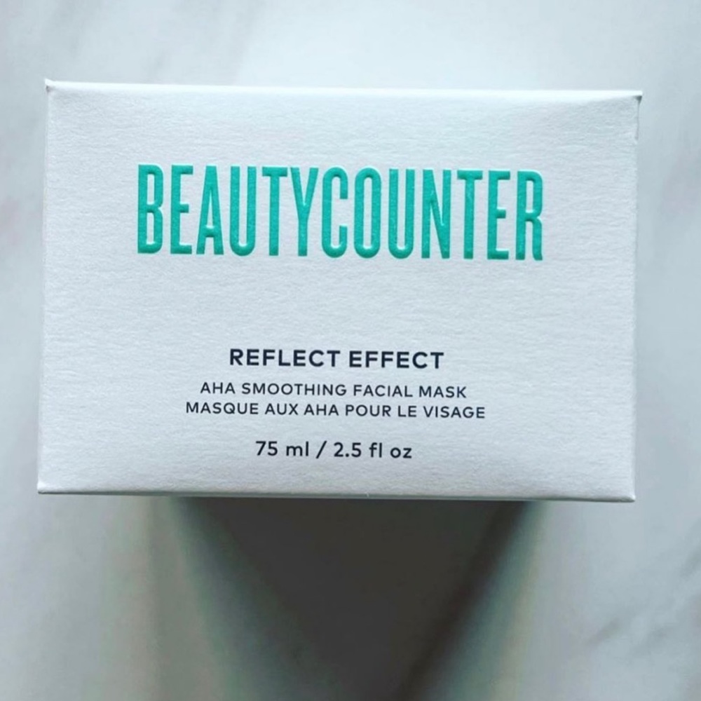 Exfoliating AHA face mask. Beautycounter. New